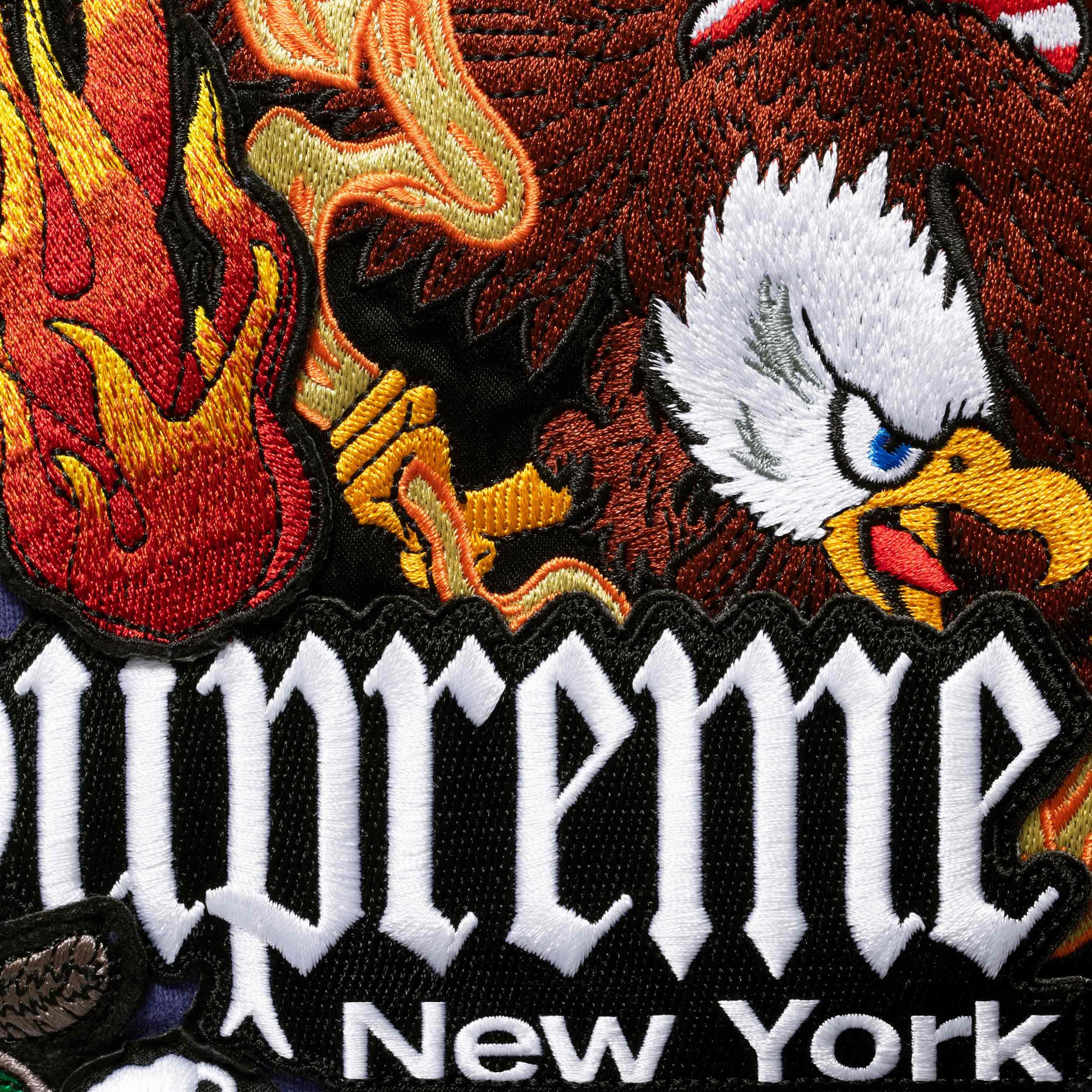Patches Zip Up Hooded Sweatshirt view 9